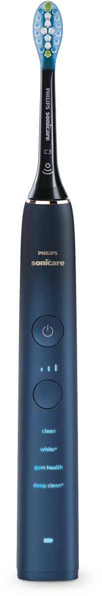 Philips Sonicare DiamondClean 9000 HX9911/89 Elektrische Tandenborstel Donkerblauw met Reisetui - MR commerce