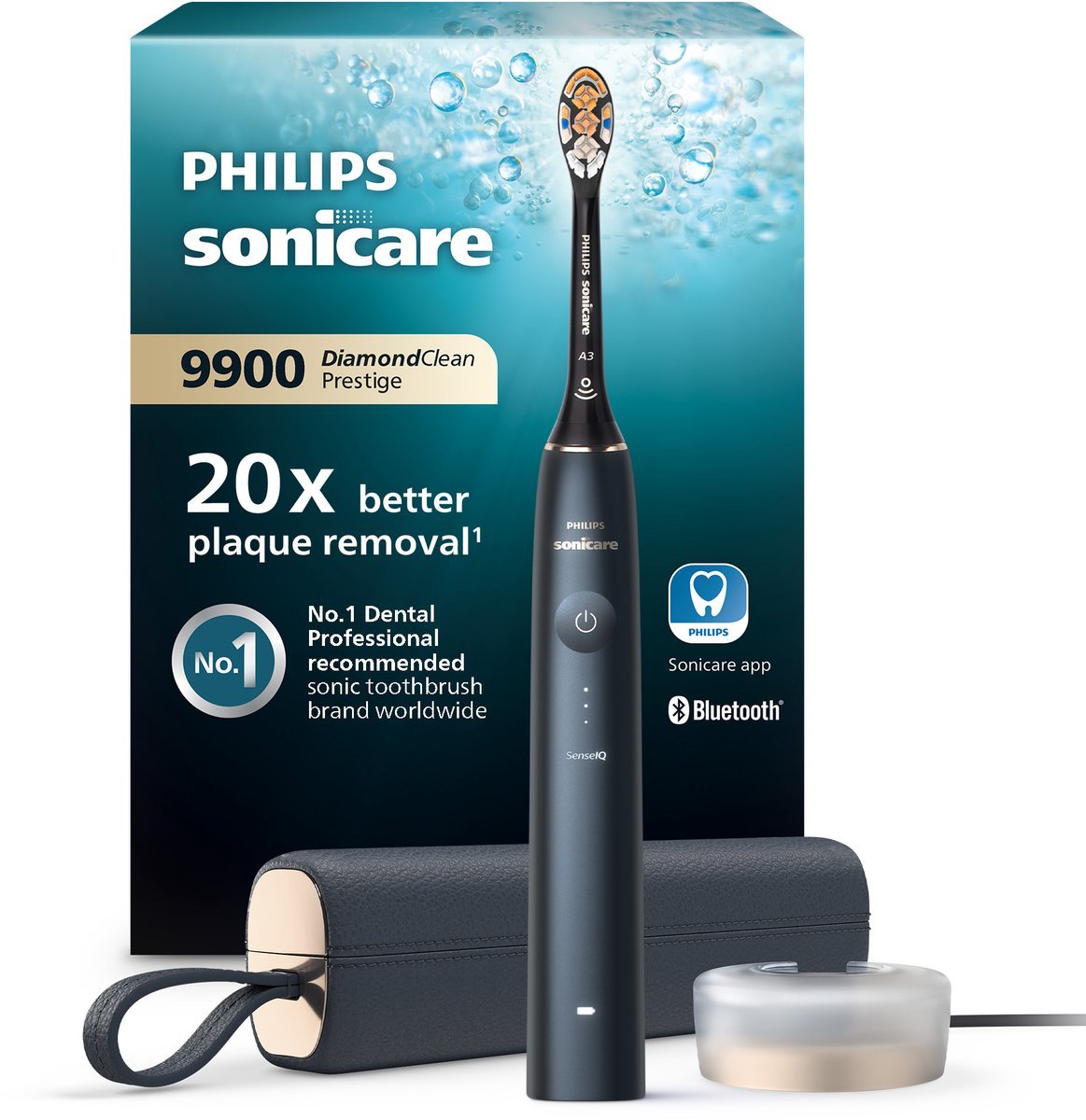 Philips Sonicare DiamondClean Prestige 9900 HX9992/12 Elektrische Tandenborstel met SenseIQ AI - MR commerce