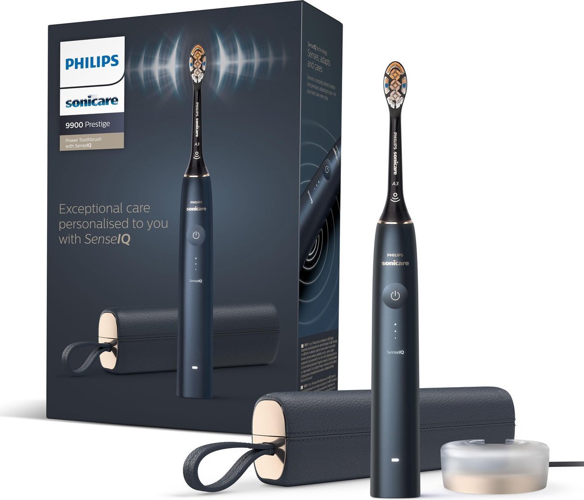 Philips Sonicare DiamondClean Prestige 9900 HX9992/12 Elektrische Tandenborstel met SenseIQ AI - MR commerce