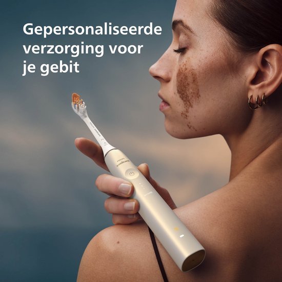 Philips Sonicare DiamondClean Prestige 9900: Slimme Elektrische Tandenborstel met SenseIQ AI | HX9992/11 - MR commerce