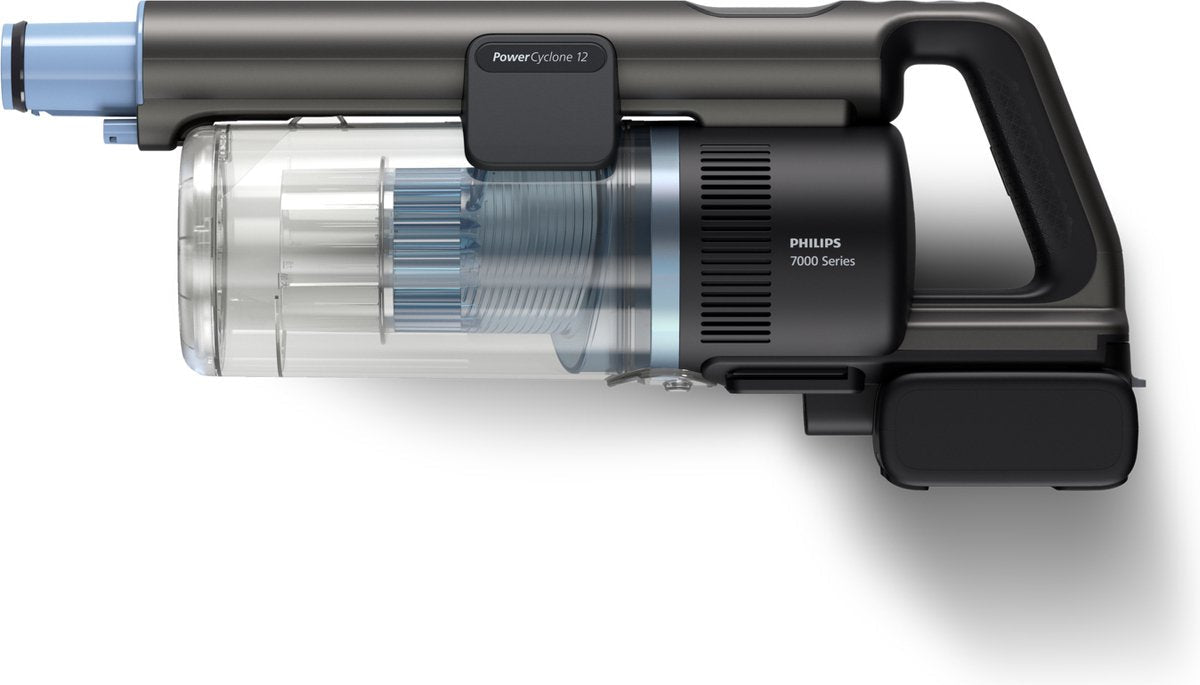 Philips SpeedPro Max Snoerloze Steelstofzuiger: Droog & Nat Reiniging, 80 Min Accu, XC7053/01 - MR commerce