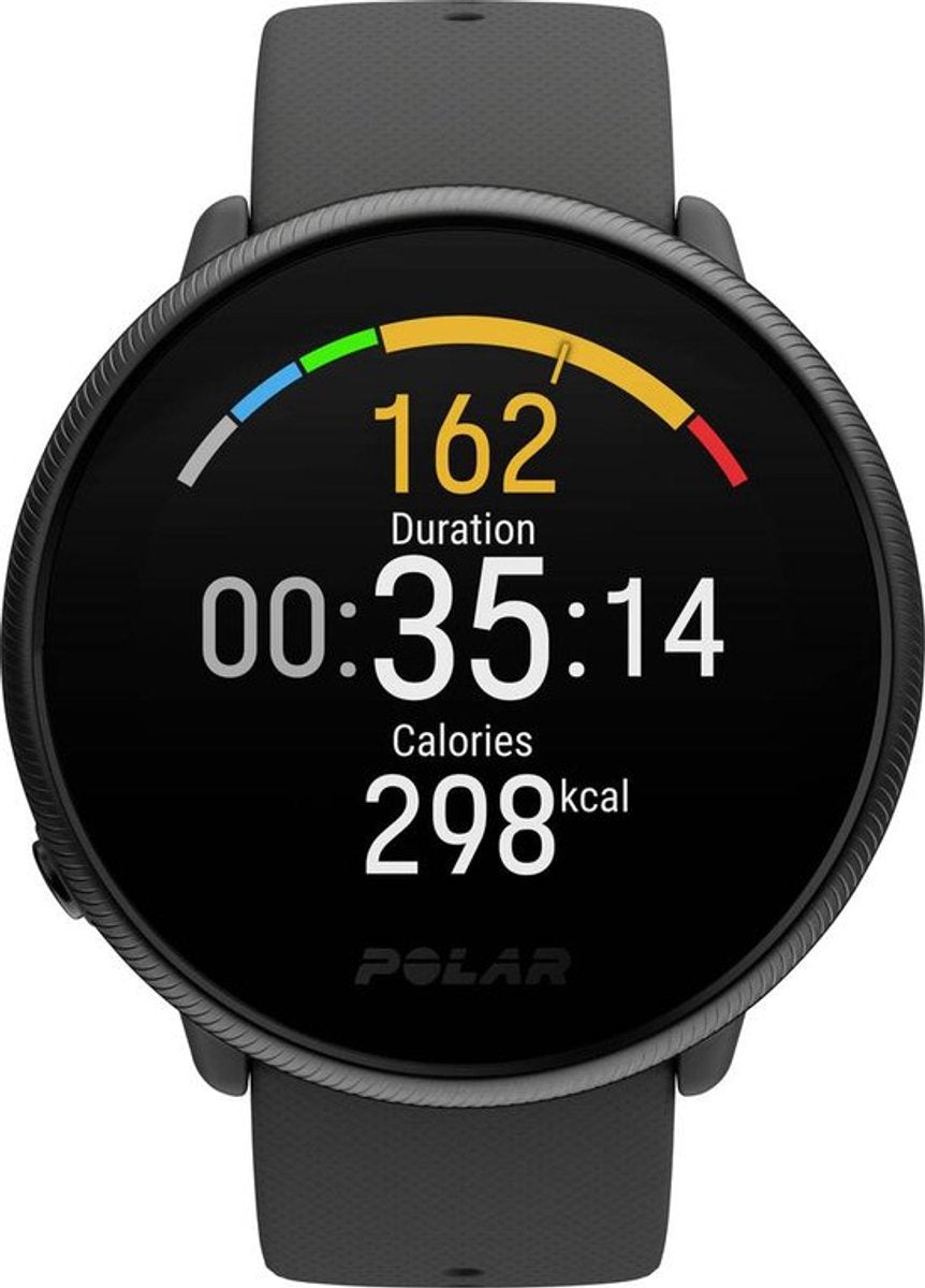 Polar Ignite 2 Fitness Smartwatch met GPS Hartslag Sleep Tracking Zwart/Parel S - L - MR commerce