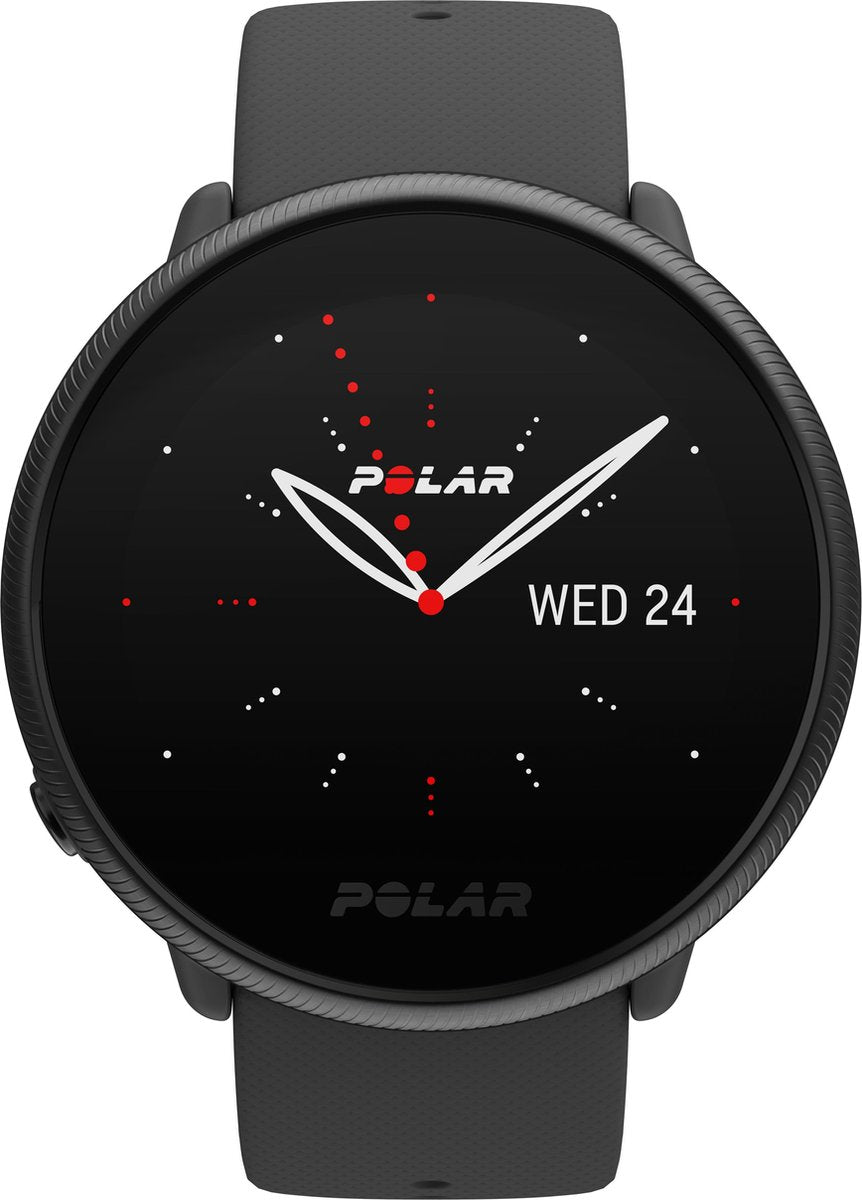 Polar Ignite 2 Fitness Smartwatch met GPS Hartslag Sleep Tracking Zwart/Parel S - L - MR commerce