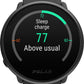 Polar Ignite 2 Fitness Smartwatch met GPS Hartslag Sleep Tracking Zwart/Parel S - L - MR commerce