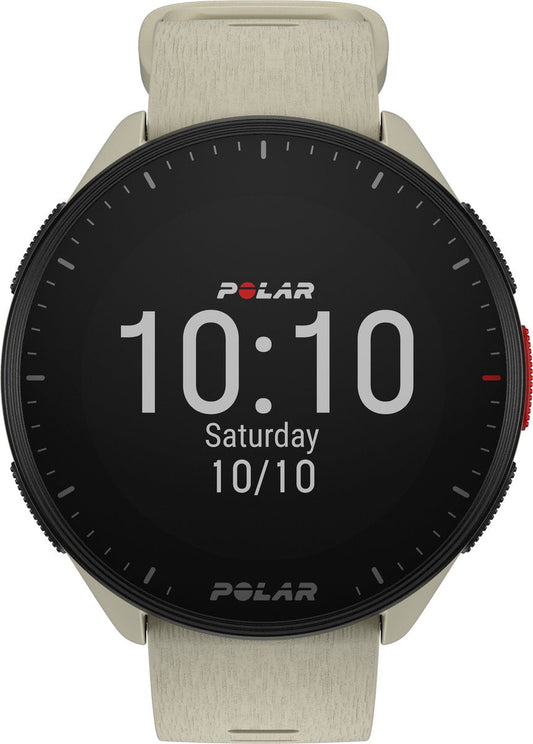 Polar Pacer GPS Hardloophorloge Cloud White - Nauwkeurige Tracking Slaapanalyse - MR commerce