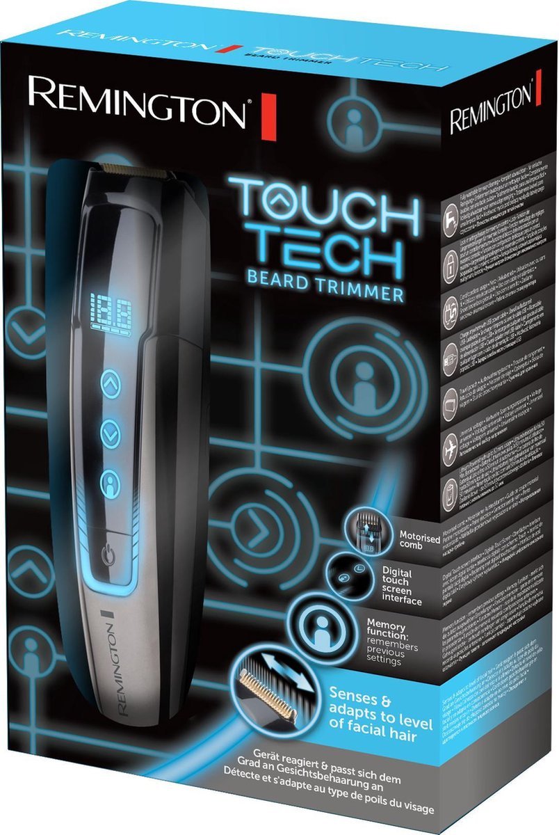 Remington TouchTech MB4700 Baardtrimmer met 175 Lengte - instellingen en Touchscreen - MR commerce