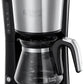 Russell Hobbs Compact Home Koffiezetapparaat Zilver 740ml Glazen Kan 24210 - 56 - MR commerce