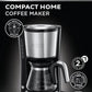 Russell Hobbs Compact Home Koffiezetapparaat Zilver 740ml Glazen Kan 24210 - 56 - MR commerce