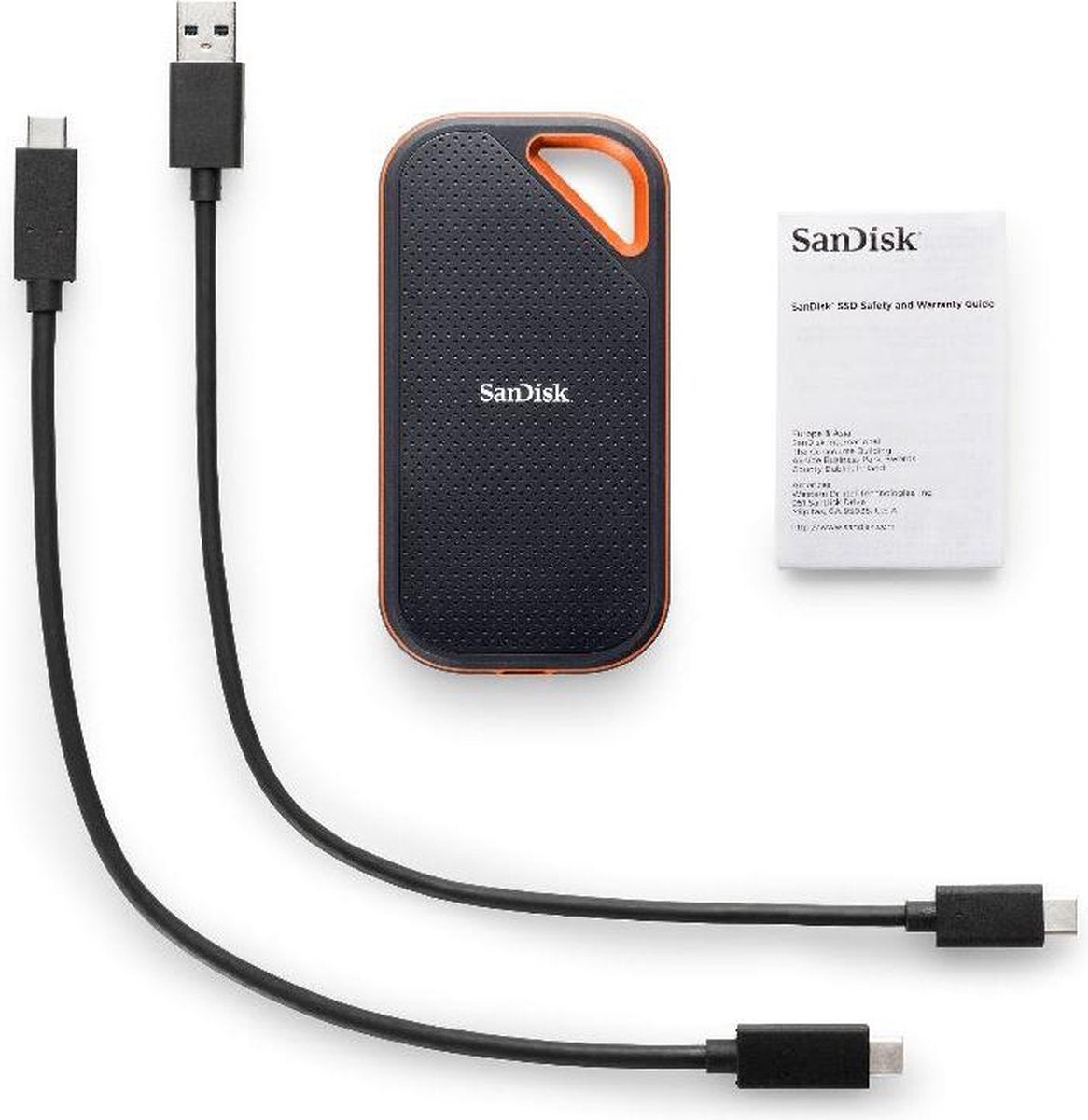 SanDisk Extreme Pro Portable SSD - Externe SSD - 4 TB / 2.000 Mbps - MR commerce