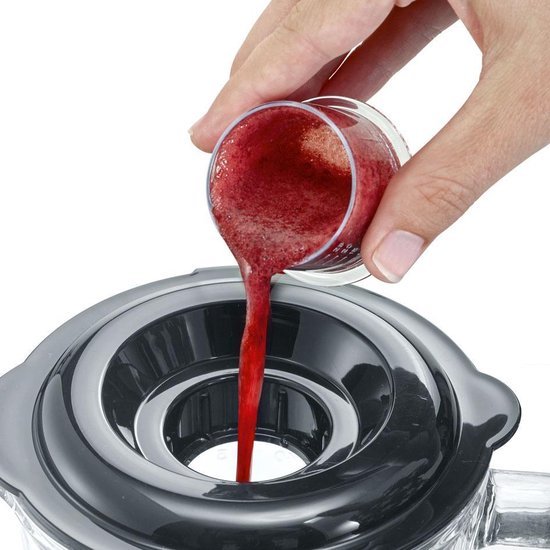 Severin SM 3710 Krachtige Blender: 1000W, 1.5L Glazen Kan, IJs Crush - MR commerce