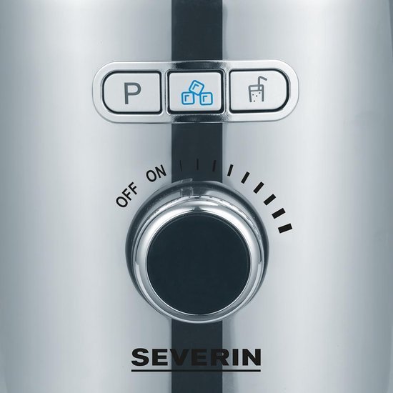 Severin SM 3710 Krachtige Blender: 1000W, 1.5L Glazen Kan, IJs Crush - MR commerce
