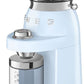 Smeg CGF01 Elektrische Koffiemolen met 30 Maalstanden Pastelblauw - MR commerce