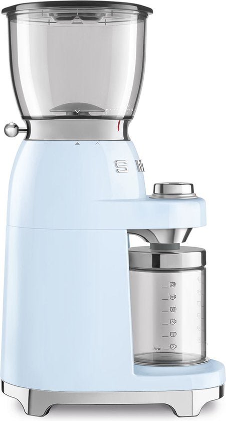Smeg CGF01 Elektrische Koffiemolen met 30 Maalstanden Pastelblauw - MR commerce