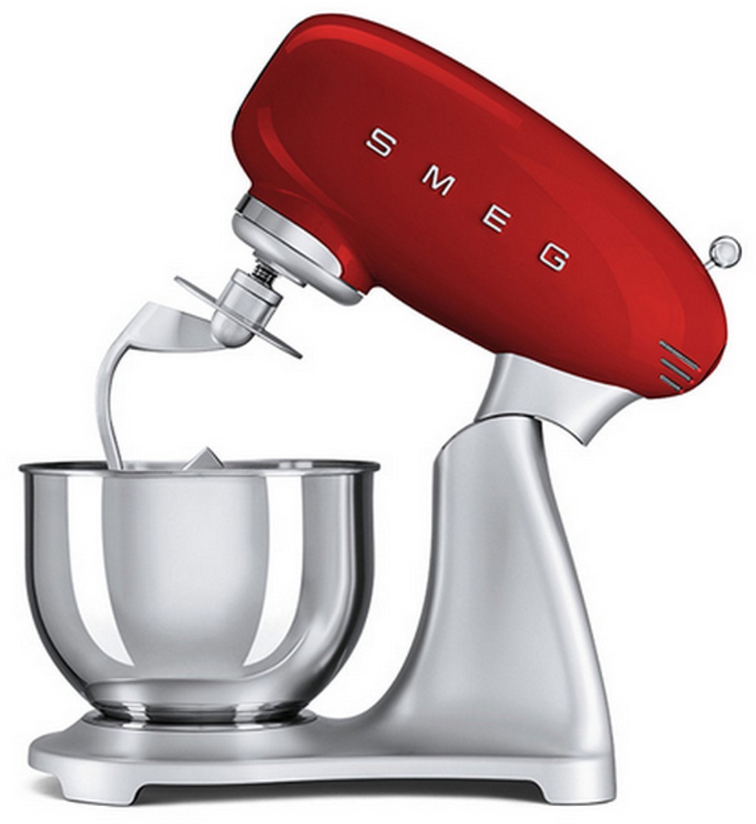 Smeg SMF02RDEU Keukenmachine 800W 4.8L RVS Mengkom Rood - MR commerce