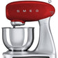 Smeg SMF02RDEU Keukenmachine 800W 4.8L RVS Mengkom Rood - MR commerce