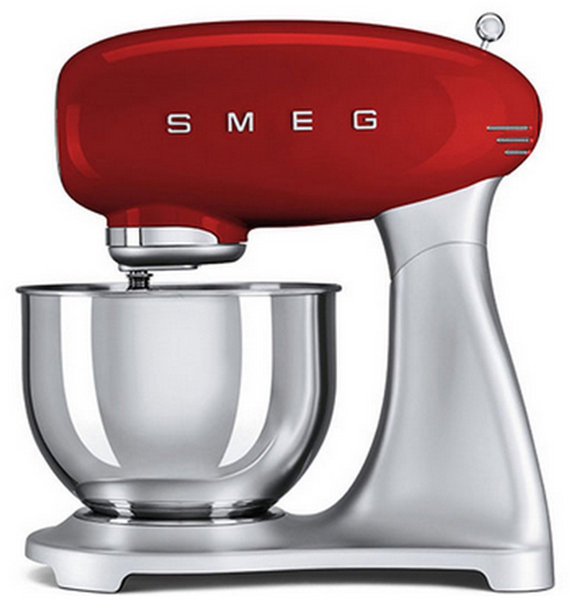 Smeg SMF02RDEU Keukenmachine 800W 4.8L RVS Mengkom Rood - MR commerce