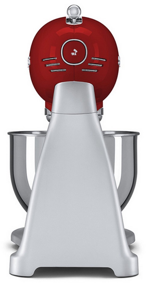 Smeg SMF02RDEU Keukenmachine 800W 4.8L RVS Mengkom Rood - MR commerce