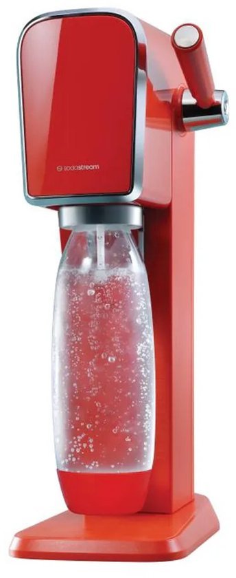 SodaStream Art Bruiswatermaker - Mandarin Rood - Inclusief CO2 - cilinder en Fles - MR commerce