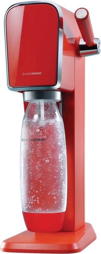 SodaStream Art Bruiswatermaker - Mandarin Rood - Inclusief CO2 - cilinder en Fles - MR commerce