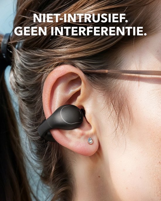 Soundcore C40i Open-Ear Draadloze Oordopjes Clip-on Zwart - MR commerce