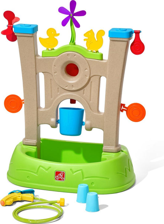 Step2 Waterpark Arcade Watertafel - Waterrad, Waterspuit, Doelwitten - Buitenspeelplezier - MR commerce