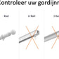 SwitchBot Curtain(Rod/Roede) - Wit - Smart home - Smart Gordijn - Automatisch gordijn | 0850007706111 - MR commerce