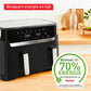 Tefal Dual Easy Fry & Grill EY9018 Heteluchtfriteuse 8.3L Zwart - MR commerce