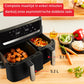 Tefal Dual Easy Fry & Grill EY9018 Heteluchtfriteuse 8.3L Zwart - MR commerce