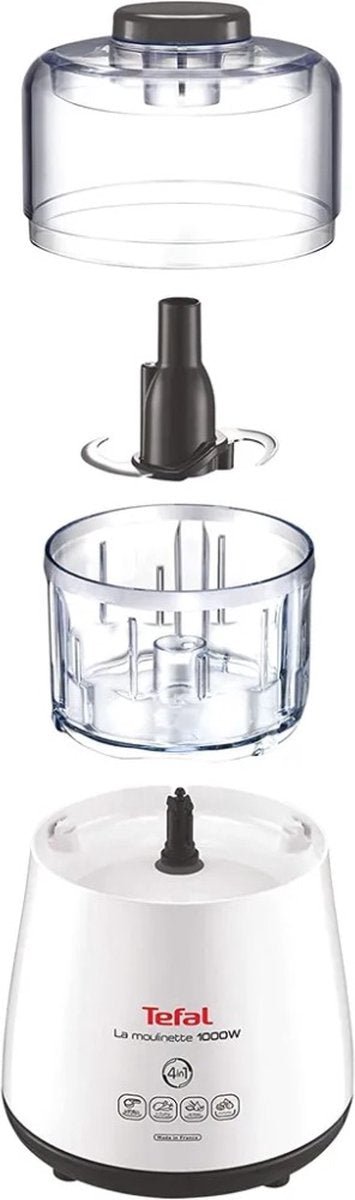 Tefal La Moulinette DPA 130 Hakmolen - 1000W - 300ml - Wit - MR commerce