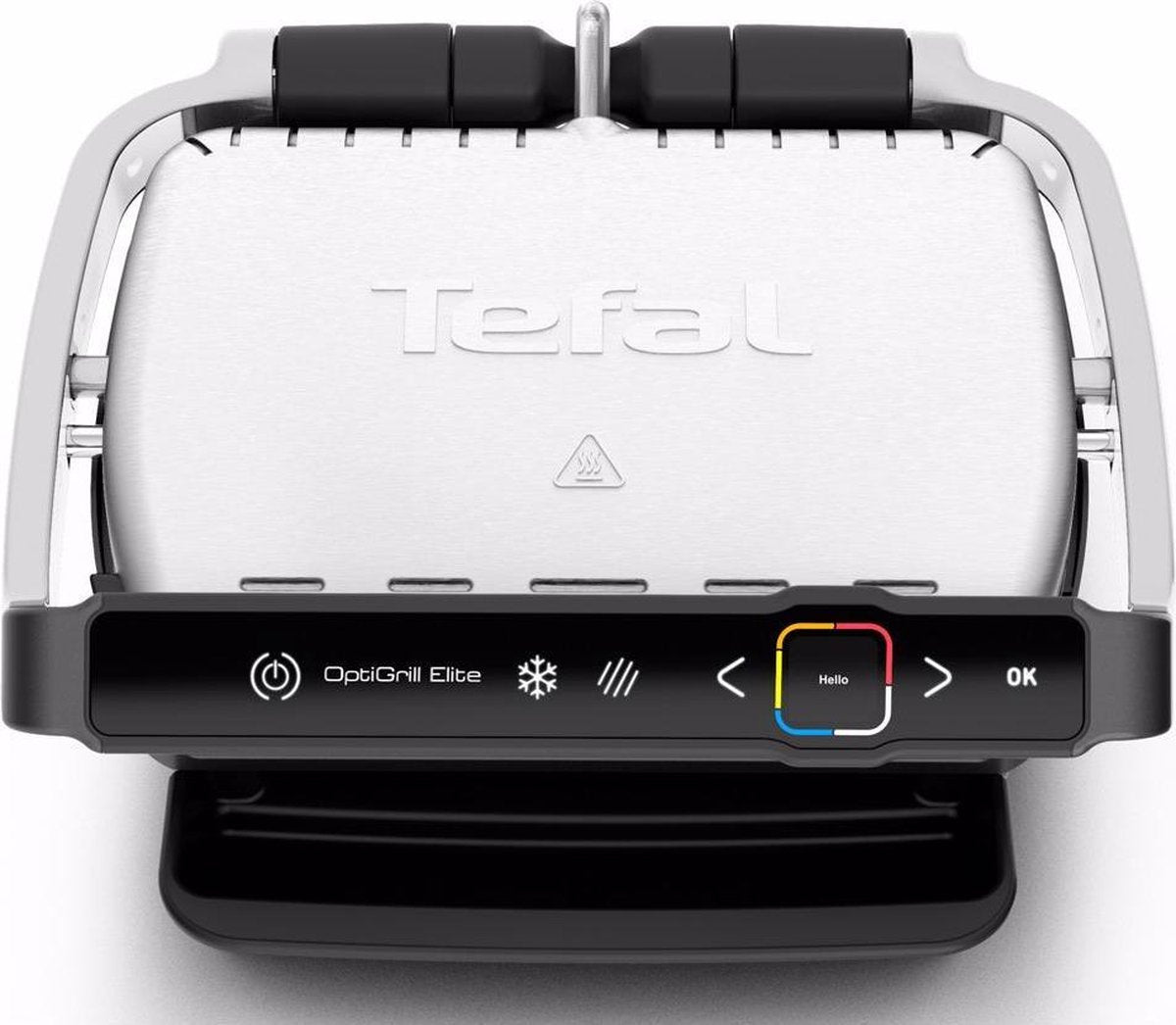 Tefal OptiGrill Elite GC750D: Intelligente Contactgrill met 12 Automatische Programma's RVS - MR commerce