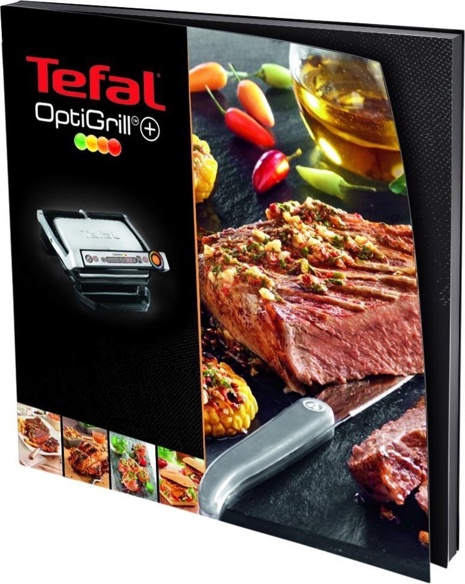 Tefal Optigrill+ GC712D Slimme Contactgrill met Automatische Kooksensor - MR commerce