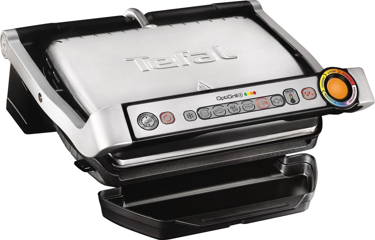 Tefal Optigrill+ GC712D Slimme Contactgrill met Automatische Kooksensor - MR commerce