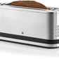 WMF KITCHENminis XXL Broodrooster RVS - Compacte Toaster met Ontdooifunctie - MR commerce