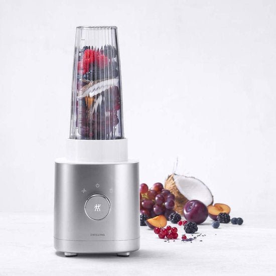 Zwilling Enfinigy Personal Blender Smoothie Mixer 600W Zilver - MR commerce