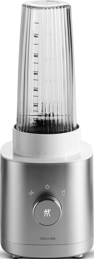 Zwilling Enfinigy Personal Blender Smoothie Mixer 600W Zilver - MR commerce