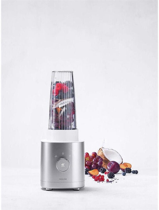 Zwilling Enfinigy Personal Blender Smoothie Mixer 600W Zilver - MR commerce