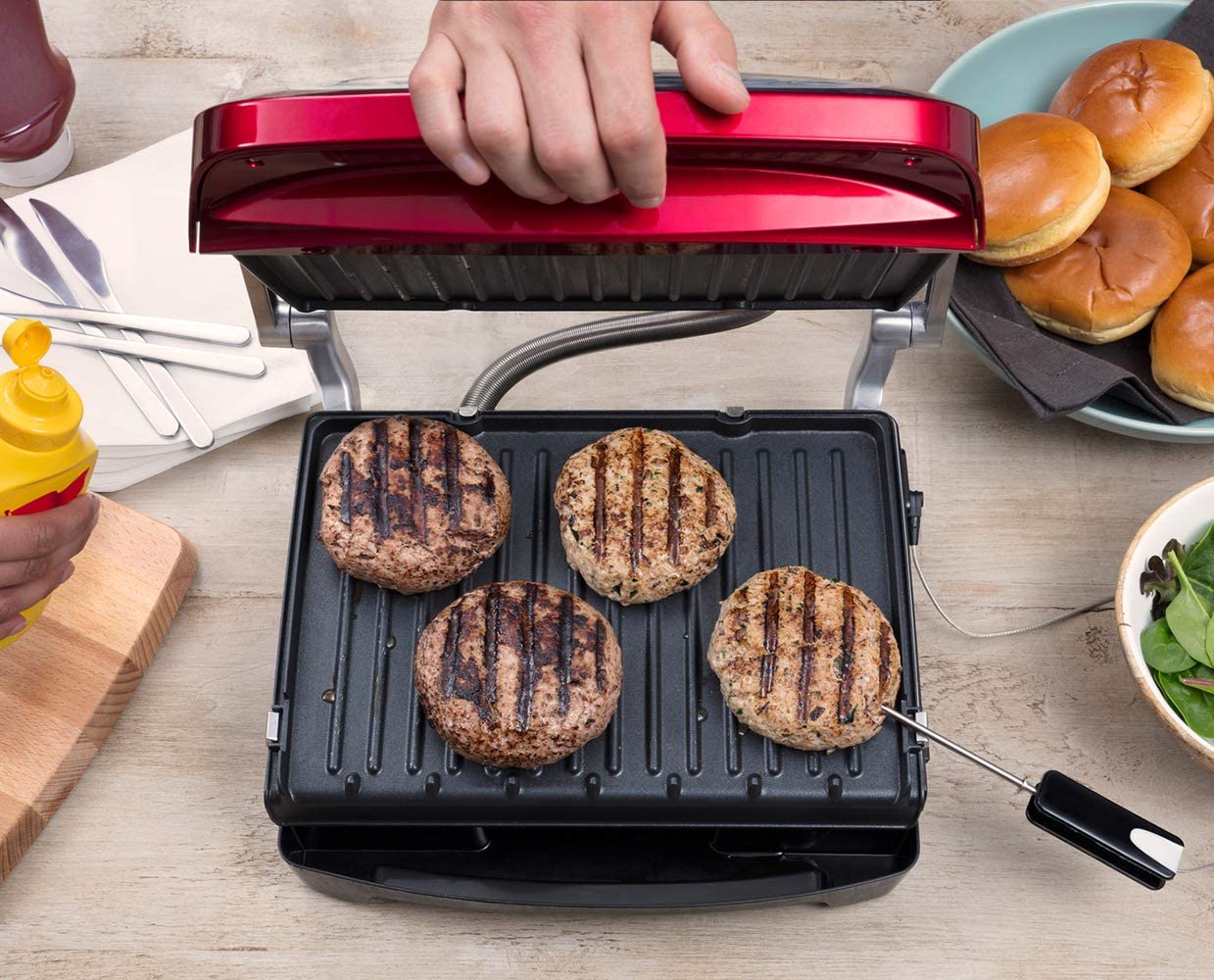 George Foreman Grill | 24001-56 | Evolve Precision | Contactgrill | 4008496980789