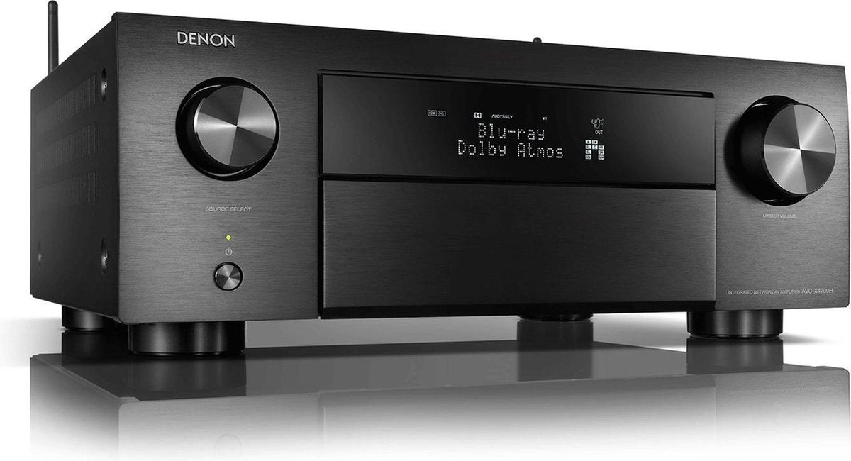 Denon AVC - X4700H 125 W 9.2 kanalen Surround 3D Zwart | 4951035072851 | Receiver - MR commerce